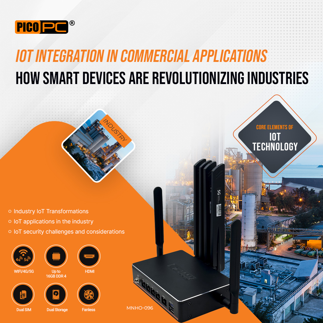 IoT Integration in Commercial Applications: How Smart Devices are Revolutionizing Industries